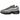 Baskets Nike Air Max 95 Cool Grey Sundial en vue angulaire avec nuances de gris, amorti Air visible et détails orange sur la tige.