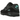 Nike Air Max 90 Black Tiffany baskets vue latérale avec empeigne noire, détails bleu turquoise, unité Air visible au talon et semelle texturée