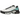 Nike Air Max Plus Mercurial Vapor baskets en vue latérale dynamique avec empeigne en mesh blanc, swoosh argenté iconique et rayures noires