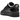 Nike Air Force 1 Low City Pack Paris Patent baskets vue en angle avec empeigne en cuir verni noir, nuances de gris et une semelle blanche classique