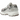 Nike Zoom Vomero 5 Metallic Silver Platinum Violet baskets vue latérale avec détails argent métallisé, touches violettes et empeigne texturée.