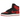 Air Jordan 1 Retro High 85 OG Bred baskets vue latérale avec construction emblématique en cuir rouge et noir, semelle intermédiaire blanche.