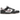 Nike Dunk Low Medium Ash Violet Snakeskin baskets vue latérale, présentant une base en cuir gris, des détails en peau de serpent violet et une semelle.