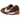 Nike Moon Shoe SP Jacquemus Fauna Brown baskets vue latérale avec une empeigne brune texturée unique, semelle extérieure distincte et lacets