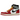 Air Jordan 1 Retro High Union LA Chicago Shadow baskets en profil angulaire classique avec détails visibles, cuir rouge et semelle blanche