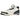 Baskets Air Jordan 3 A Ma Maniere Diffused Blue en profil montrant l'empeigne en cuir blanc, la doublure bleue matelassée et l'imprimé éléphant.