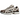 Nike P-6000 Phantom Baroque Brown baskets vue en angle avec empeigne en mesh crème, détails en cuir marron et semelle amortissante.