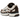 Nike P-6000 Phantom Baroque Brown baskets vue latérale avec empeigne crème, détails en cuir marron et design superposé emblématique.