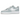 Nike Air Force 1 Low 07 LV8 Wolf Grey Vast Grey White baskets vue latérale avec détails en cuir gris, lacets blancs et semelle blanche