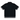 Nike What The Kobe Pleated S/S Top Black baskets vue de face d'un t-shirt noir à manches courtes avec design plissé et logo Swoosh brodé