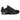 Nike Shox TL Black Metallic Silver baskets vue latérale avec semelle à amorti caractéristique, empeigne noire et détails argentés métallisés.