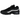 Nike Air Max 95 OG Big Bubble Black White Metallic Silver baskets en vue latérale, mettant en valeur le mesh noir, les détails blancs et la semelle Air.