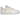 Nike Air Force 1 Low '07 LX Pink Foam Mini Swoosh baskets en vue latérale, mettant en valeur l'empeigne en cuir rose et le petit logo discret.
