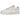Baskets Nike Air Force 1 Low '07 LX Pink Foam Mini Swoosh vue sous un angle avec empeigne en cuir rose, détails blancs et un discret logo mini-Swoosh.