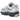 Baskets Nike P-6000 Photon Dust Anthracite vue de côté avec empeigne en mesh gris, renforts synthétiques texturés et semelle intermédiaire blanche.