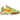Nike Air Max Waffle Racer SP Sprinter Green Electrolime baskets vue latérale avec empeigne en daim vert, swoosh jaune néon et semelle gaufrée.