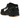 Nike Zoom Vomero 5 Black Gum baskets vue latérale avec empeigne en mesh noir, semelle extérieure en gomme et détails en plastique au talon.