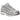 Nike P-6000 Platinum Violet Vast Grey baskets vue de profil avec empiècements argentés, détails violets et une semelle intermédiaire épaisse.