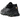 Nike Air Max Dn8 Patta Black Metallic Silver baskets vue latérale avec empeigne noire, détails argentés et l'unité de semelle caractéristique