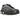 Nike Shox Ride 2 Light Graphite baskets en vue angulaire avec des tons gris, une empeigne en mesh, les colonnes amortissantes iconiques et le logo.