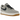 Nike Air Force 1 Low '07 LV8 Light Smoke Grey baskets vue latérale avec empeigne en nubuck gris, semelle intermédiaire blanche et logo Swoosh.