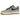 Nike Air Force 1 Low '07 LV8 Light Smoke Grey baskets vue latérale avec empiècements en cuir gris, logo Swoosh et semelle intermédiaire blanche.