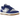 Nike Dunk Low Retro SE Deep Royal Blue Gum baskets vue latérale classique avec panneaux bleu marine, semelle intermédiaire blanche et gomme.