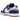 Nike Dunk Low Retro SE Deep Royal Blue Gum baskets en vue latérale avec empeigne bleu foncé, semelle intermédiaire blanche et semelle en gomme