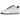 Nike Air Force 1 Low Mini Jewel White Gorge Green baskets en vue latérale avec empeigne en cuir blanc, mini swoosh vert et semelle blanche