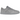 Nike Dunk Low SE Wolf Grey baskets en vue latérale avec empeigne en cuir gris, lacets assortis et semelle intermédiaire blanche avec semelle en gomme.