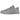 Baskets Nike Dunk Low SE Wolf Grey vue latérale avec empiècements en cuir gris, panneaux blancs, Swoosh classique et semelle blanche