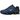 Nike Shox TL Black Lyon Blue Varsity Maize baskets vue latérale avec empeigne noire, accents bleus, détails jaunes et amorti visible sur la semelle.