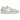 Nike Air Force 1 Flyknit 2.0 Light Bone baskets vue latérale angulaire mettant en valeur la tige tissée signature et la semelle extérieure blanche