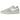 Nike Air Force 1 Flyknit 2.0 Light Bone baskets en vue latérale présentant son empeigne en maille tricotée respirante et sa semelle blanche.