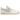 Nike Air Force 1 Low '07 Sail Cool Grey baskets vue de profil avec une tige blanc cassé et des détails gris