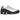 Nike Shox Ride 2 Light Bone Black baskets en vue inclinée montrant l'amorti Shox caractéristique, une tige gris clair et des détails noirs.
