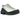 Nike Shox Ride 2 Light Bone Black baskets vue latérale avec empeigne beige, semelle amortissante distinctive et détails noirs aux lacets