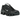 Nike Shox TL Off Noir Silver baskets vue latérale avec empeigne en mesh noir, détails argentés et la semelle à amorti Shox caractéristique