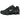 Nike Shox TL Off Noir Silver baskets vue latérale avec empeigne en mesh noir, amorti Shox argenté emblématique et détails métalliques