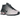 Nike Shox R4 Sakura baskets profil latérale montrant les colonnes d'amorti emblématiques au talon, détails roses et empeigne en cuir blanc.