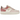 Nike Air Force 1 Low Mushroom baskets vue latérale avec empeigne en cuir marron, lacets assortis et semelle intermédiaire blanche à coussin d'air
