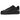 Nike Air Force 1 Low Retro SP BLACK Comme des Garcons Black baskets en vue latérale avec empeigne en cuir noir, laçage classique et semelle en caoutchouc