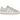 Adidas Campus 00s Wonder White Gum baskets vue latérale avec empeigne en cuir beige, lacets blancs larges et semelle extérieure gomme