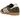 Adidas Samba OG Dark Brown Tweed baskets vue latérale avec empeigne en tweed marron, bandes beiges, détails en cuir et semelle en gomme
