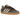 Adidas Samba Brown Putty Grey baskets vue latérale avec tige en daim marron, détails gris, bandes blanches classiques et semelle en gomme
