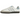 Adidas Samba OG White Halo Blue baskets vue latérale, fabriquées en cuir blanc avec des bandes bleu clair et la semelle en gomme classique.
