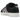 Adidas Campus 00s Core Black True Pink baskets vue latérale avec empeigne en daim noir, trois bandes roses et lacets blancs épais