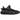 Yeezy Boost 350 V2 MX Dark Salt baskets vue latérale avec empeigne Primeknit grise et noire, lacets gris et semelle gris foncé avec amorti Boost