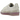 Adidas Campus 80s Youth of Paris Crystal White baskets vue latérale avec empeigne en cuir blanc, semelle grise effet usé et détails noirs au talon et lacets
