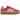 Adidas Gazelle Bold Wild Pink baskets en profil latéral avec une tige en daim rose vif et des détails blancs